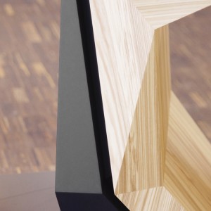 «warp» (sculptural terminal + brochure holder)