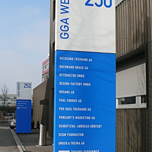 GGA West, Westlink (signage)