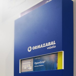 brochure holder (in use)